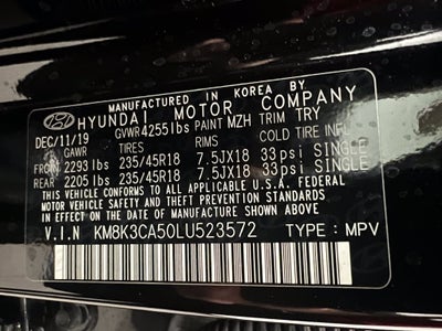 2020 Hyundai Kona Limited