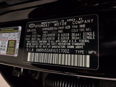 2027 Hyundai Palisade Hybrid Calligraphy 7 Passenger