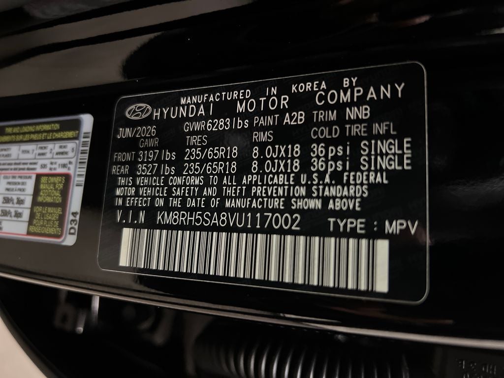 2027 Hyundai Palisade Hybrid Calligraphy 7 Passenger