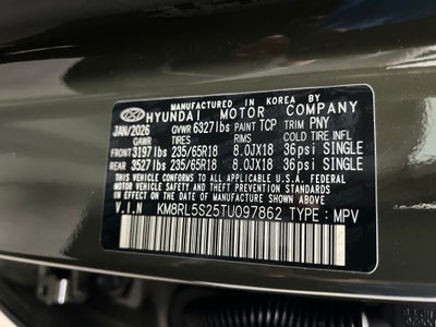 2026 Hyundai Palisade SEL 8 Passenger