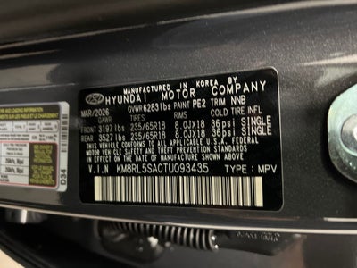 2026 Hyundai Palisade Hybrid Blue SEL 7 Passenger