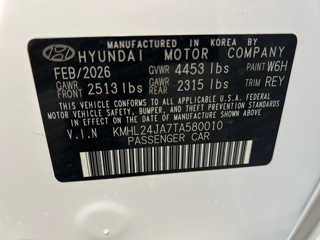 2026 Hyundai Sonata SE