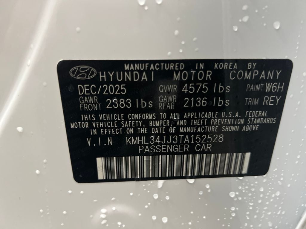 2026 Hyundai Sonata Hybrid SEL