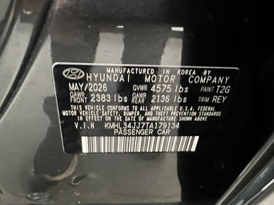 2026 Hyundai Sonata Hybrid SEL