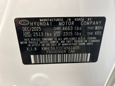 2026 Hyundai Sonata N Line