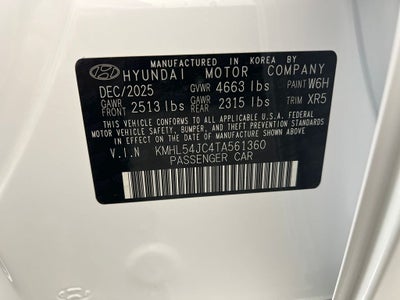 2026 Hyundai Sonata N Line