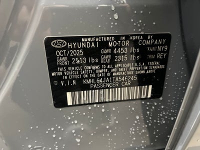 2026 Hyundai Sonata SEL Sport