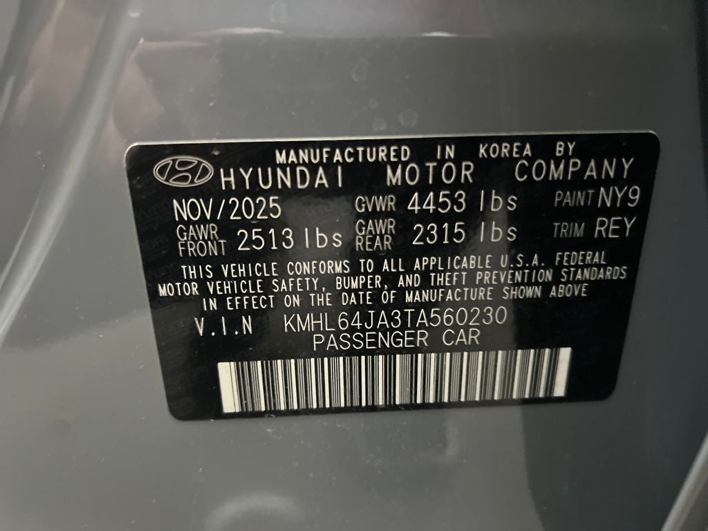 2026 Hyundai Sonata SEL Sport