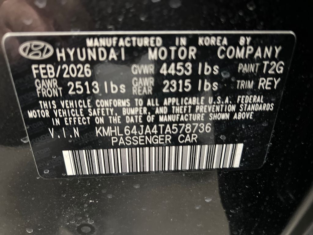 2026 Hyundai Sonata SEL Sport