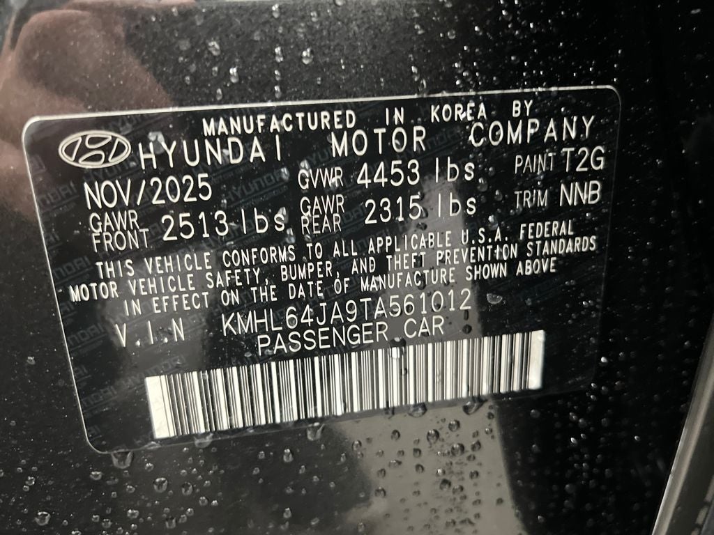 2026 Hyundai Sonata SEL Sport