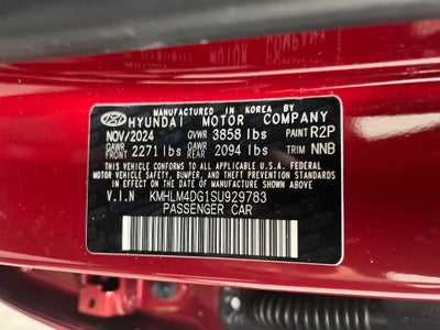 2025 Hyundai Elantra SEL Sport