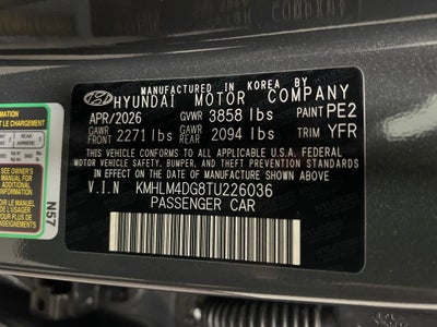 2026 Hyundai Elantra SEL Sport