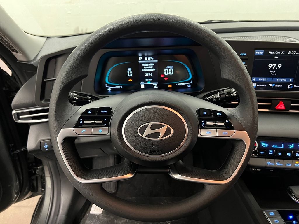 2026 Hyundai Elantra Hybrid Blue
