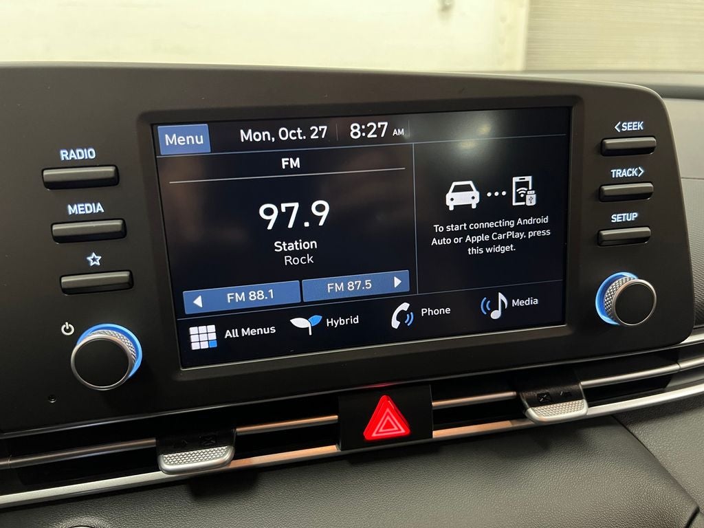 2026 Hyundai Elantra Hybrid Blue