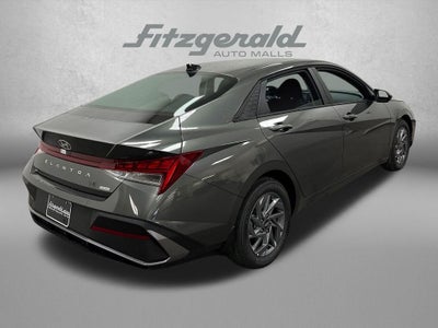 2026 Hyundai Elantra Hybrid Blue