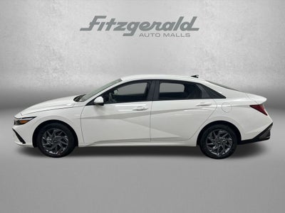 2026 Hyundai Elantra Hybrid Blue