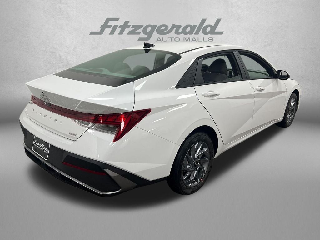 2026 Hyundai Elantra Hybrid Blue