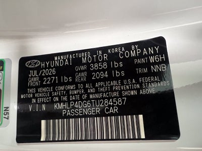 2026 Hyundai Elantra Limited