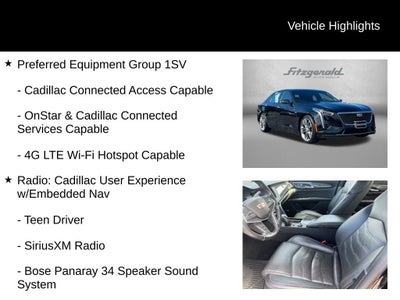 2020 Cadillac CT6-V 4DR SDN