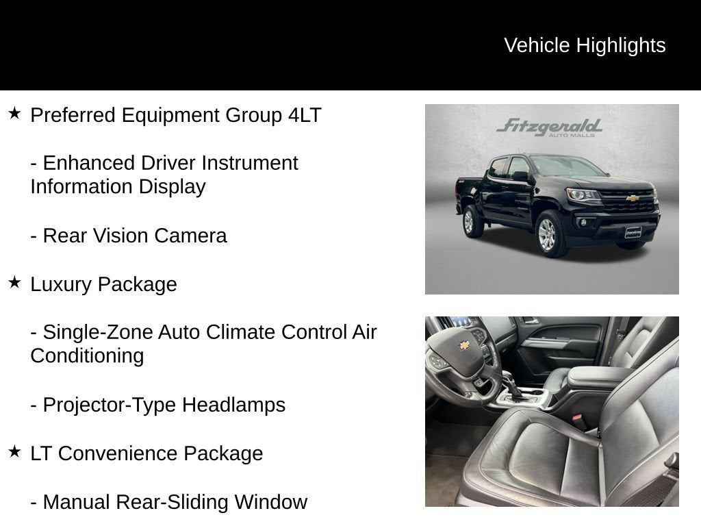 2022 Chevrolet Colorado 4WD LT