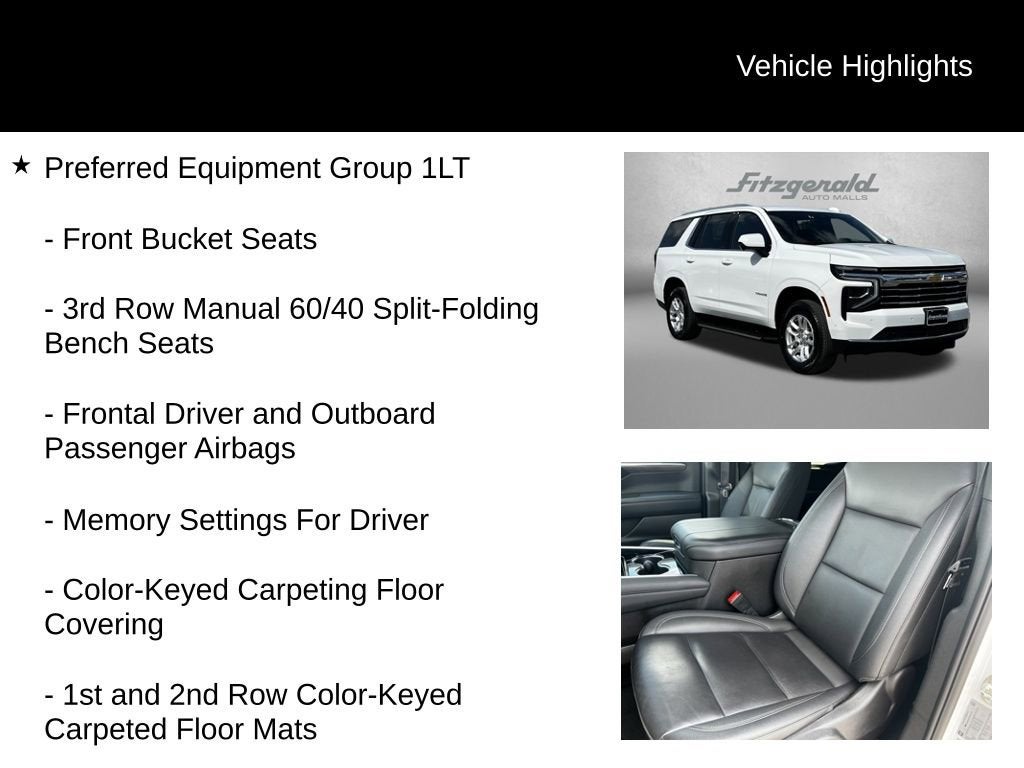 2025 Chevrolet Tahoe LT