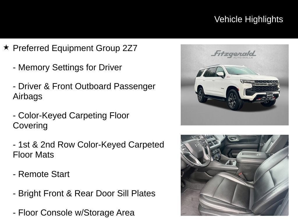 2021 Chevrolet Tahoe Z71