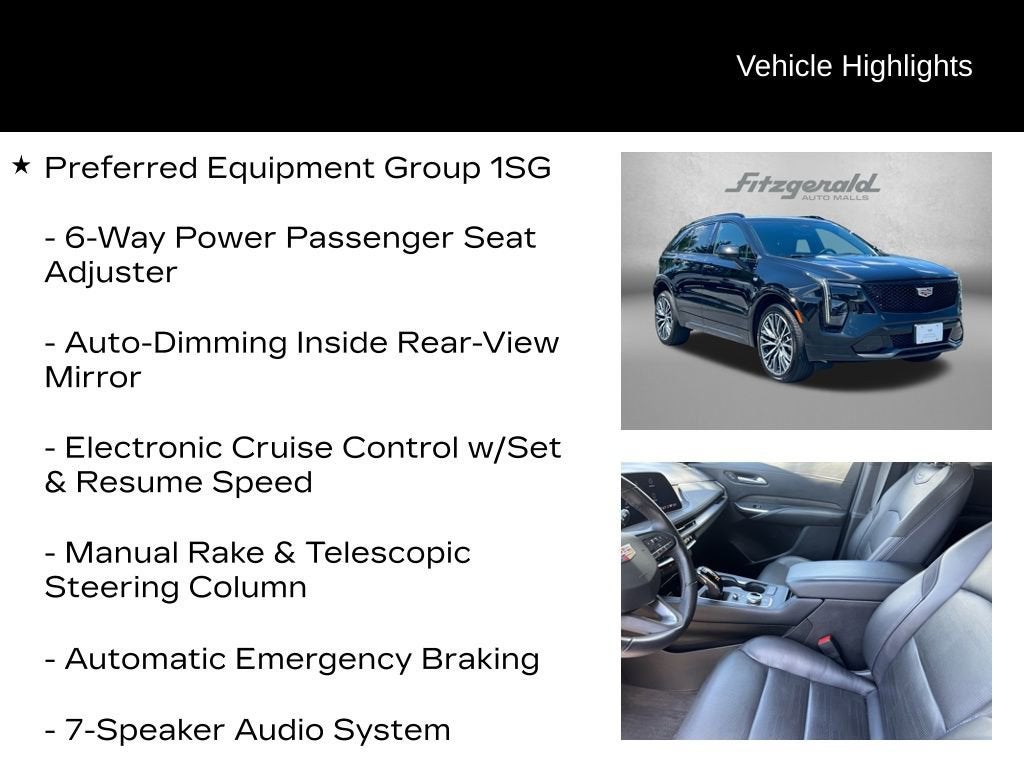 2024 Cadillac XT4 Sport