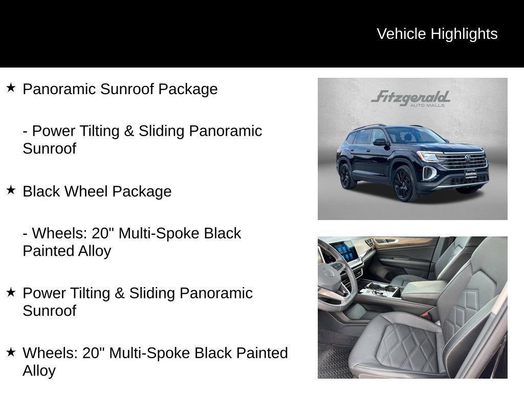 2024 Volkswagen Atlas 2.0T SE w/Technology