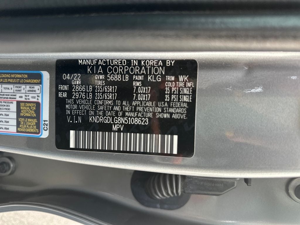 2022 Kia Sorento Hybrid S