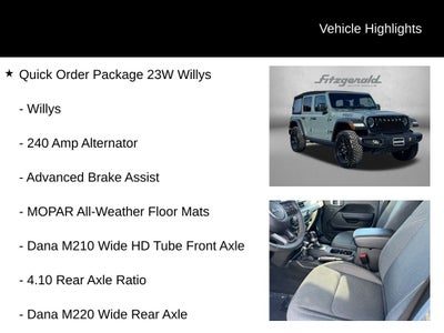 2024 Jeep Wrangler Willys