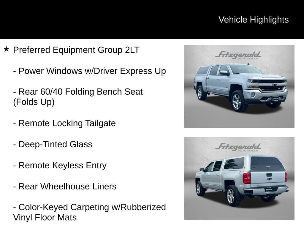 2018 Chevrolet Silverado 1500 LT