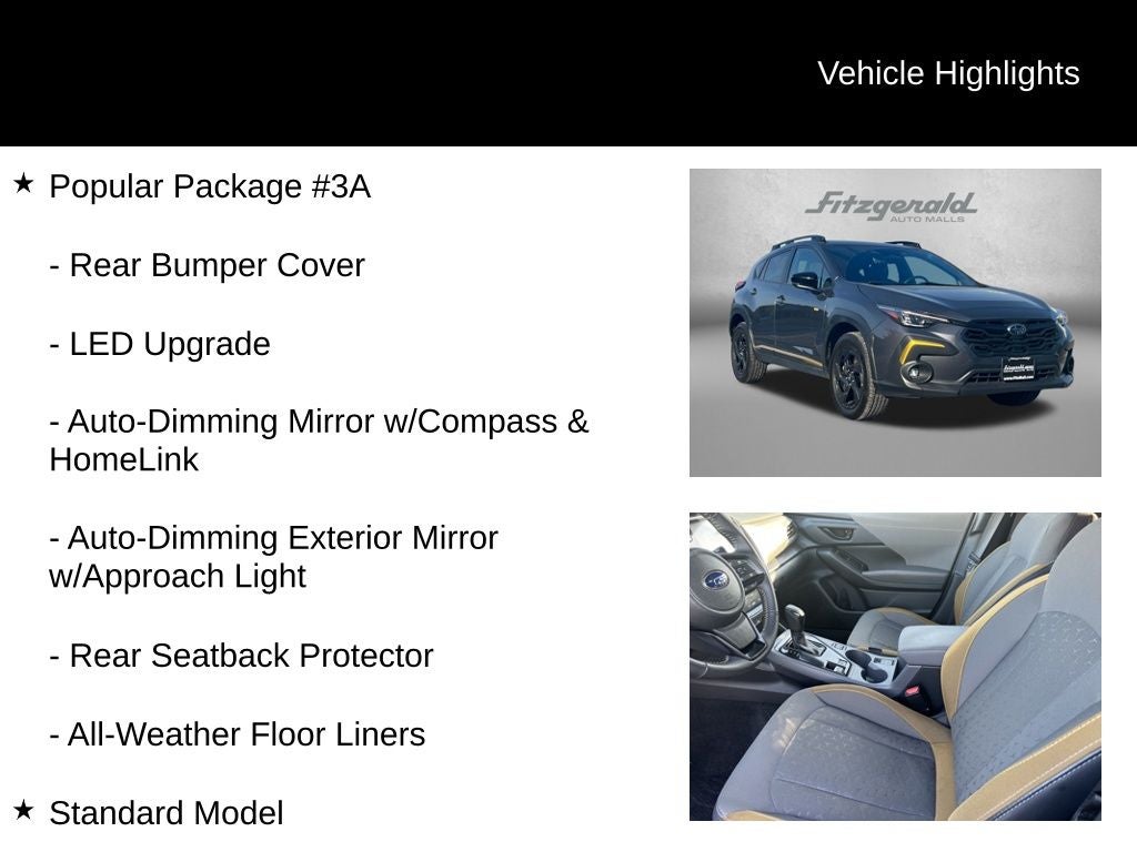 2024 Subaru Crosstrek Sport
