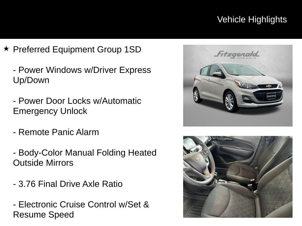2021 Chevrolet Spark 1LT