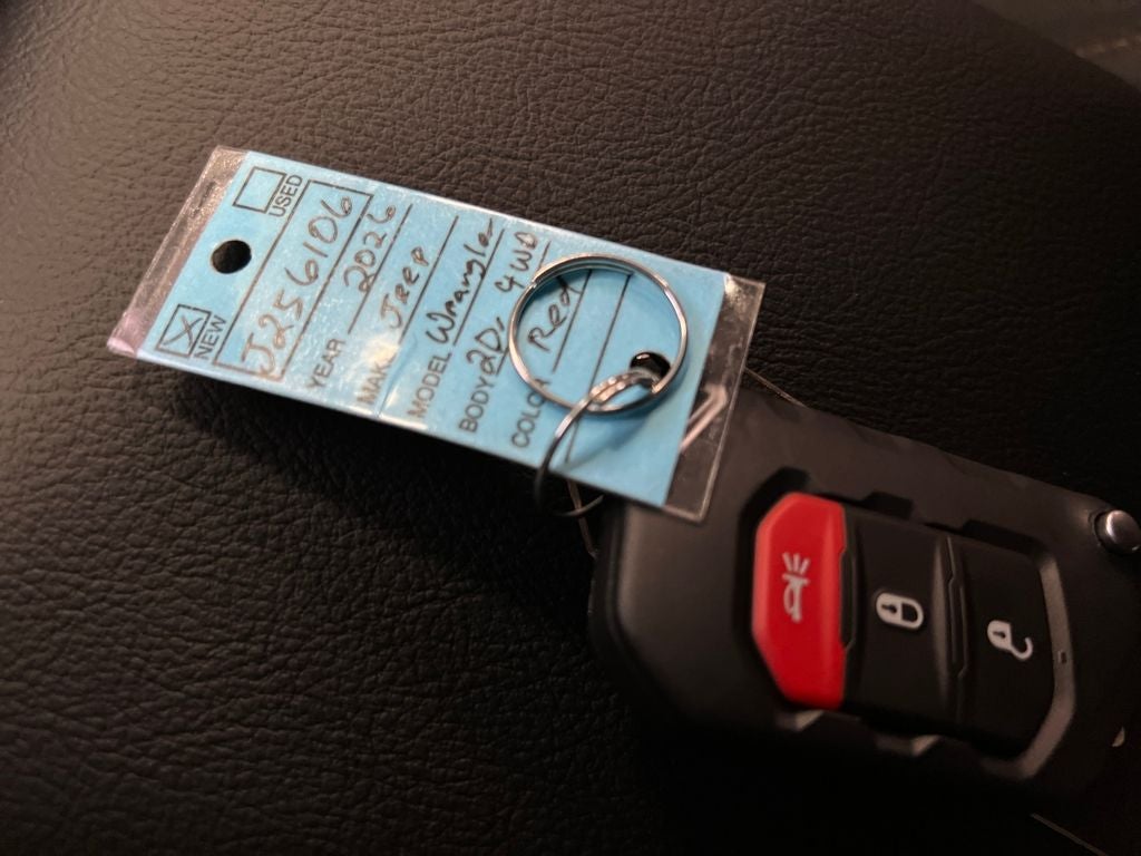 2026 Jeep Wrangler WRANGLER 2-DOOR WILLYS