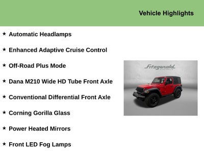 2026 Jeep Wrangler WRANGLER 2-DOOR WILLYS
