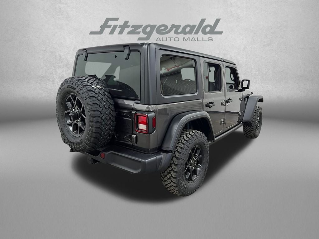 2025 Jeep Wrangler WRANGLER 4-DOOR WILLYS