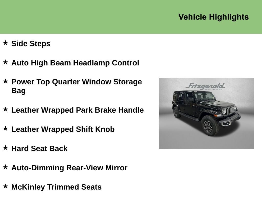 2026 Jeep Wrangler WRANGLER 4-DOOR SAHARA