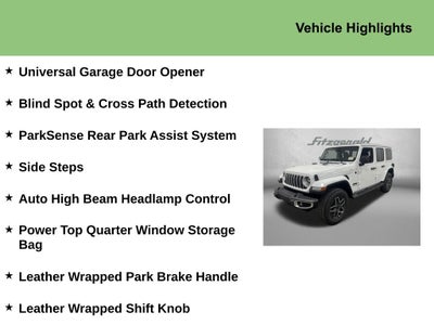 2026 Jeep Wrangler WRANGLER 4-DOOR SAHARA