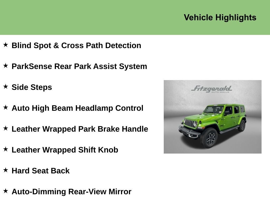 2026 Jeep Wrangler WRANGLER 4-DOOR SAHARA