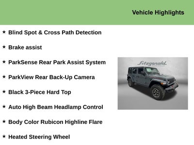 2025 Jeep Wrangler WRANGLER 4-DOOR RUBICON