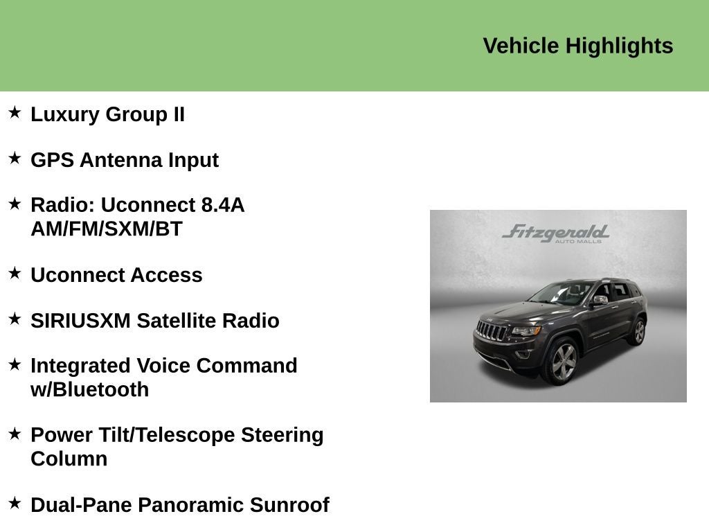 2014 Jeep Grand Cherokee Limited