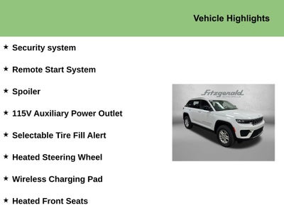 2025 Jeep Grand Cherokee GRAND CHEROKEE LAREDO 4X2