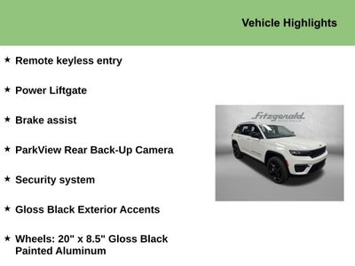 2025 Jeep Grand Cherokee GRAND CHEROKEE LIMITED 4X2