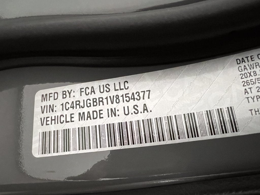2027 Jeep Grand Cherokee Limited