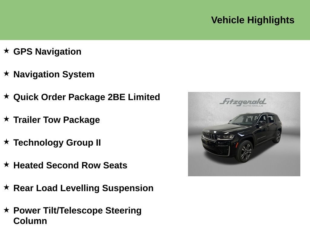 2027 Jeep Grand Cherokee Limited