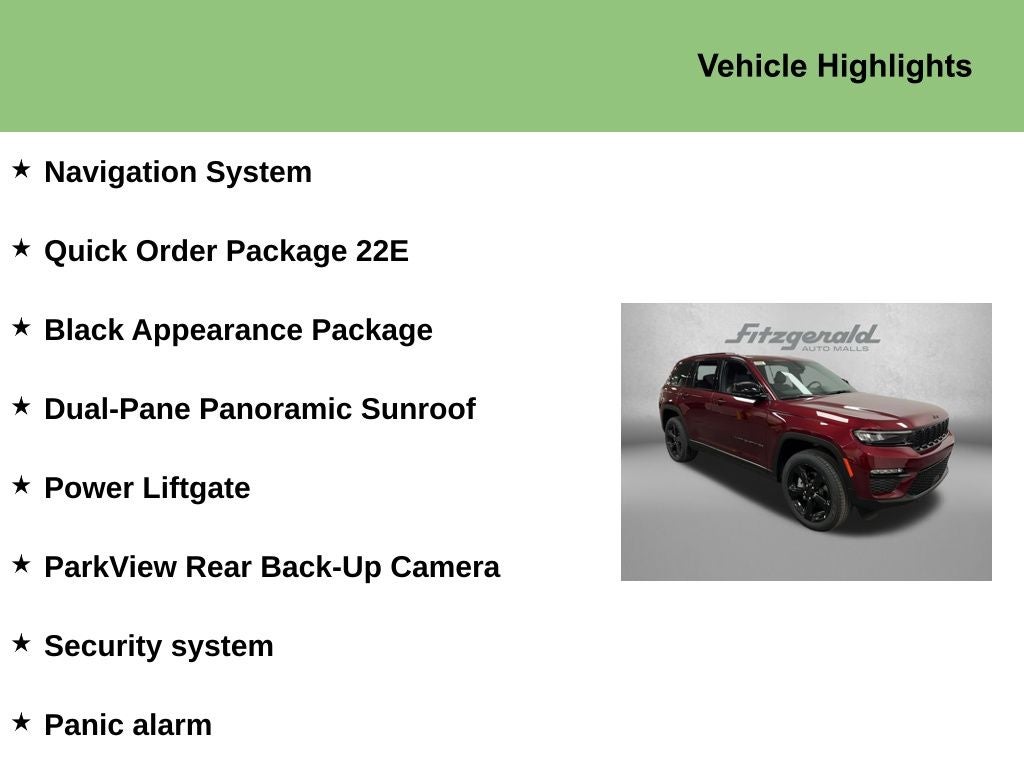 2025 Jeep Grand Cherokee Limited
