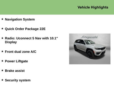 2025 Jeep Grand Cherokee GRAND CHEROKEE LIMITED 4X4