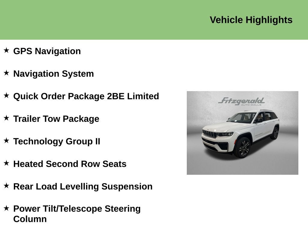 2027 Jeep Grand Cherokee Limited