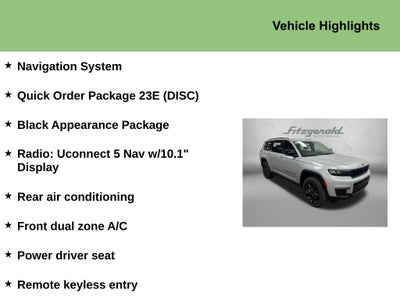 2025 Jeep Grand Cherokee GRAND CHEROKEE L LIMITED 4X2