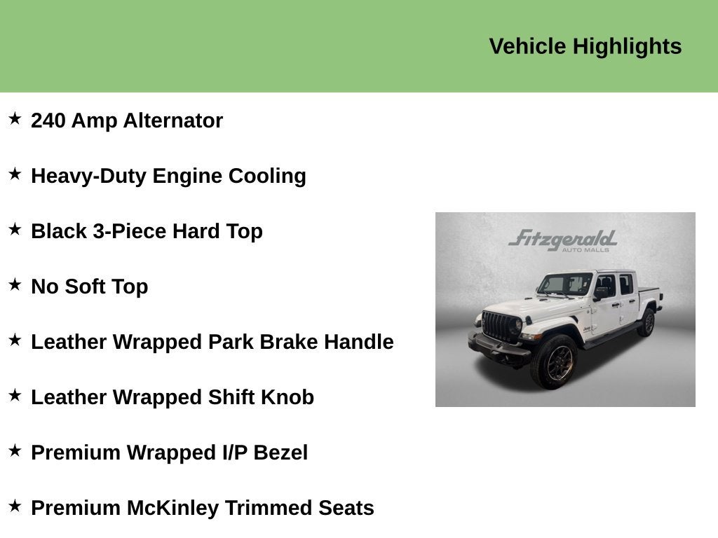 2023 Jeep Gladiator Overland 4x4